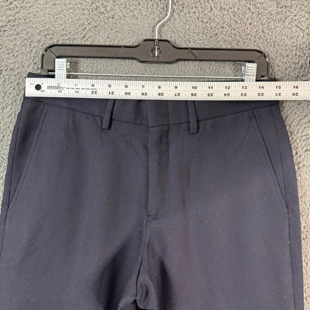 J Crew Pants Mens 29x32 Blue Urban Slim Fit Dress Slacks Wool Formal Preppy - Picture 3 of 15